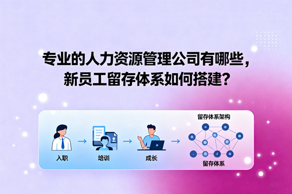 專業(yè)的人力資源管理公司有哪些，新員工留存體系如何搭建？