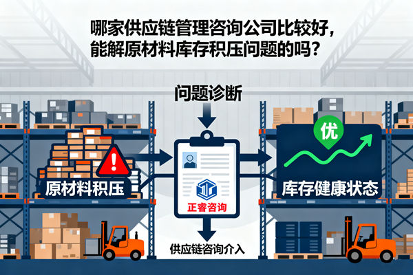 哪家供應(yīng)鏈管理咨詢公司比較好，能解原材料庫(kù)存積壓?jiǎn)栴}的嗎？