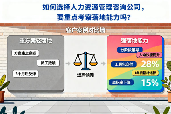 如何選擇人力資源管理咨詢公司，要重點(diǎn)考察落地能力嗎？