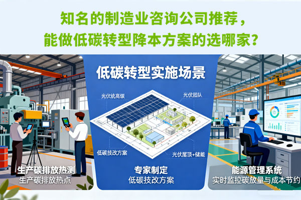知名的制造業(yè)咨詢公司推薦，能做低碳轉(zhuǎn)型降本方案的選哪家？